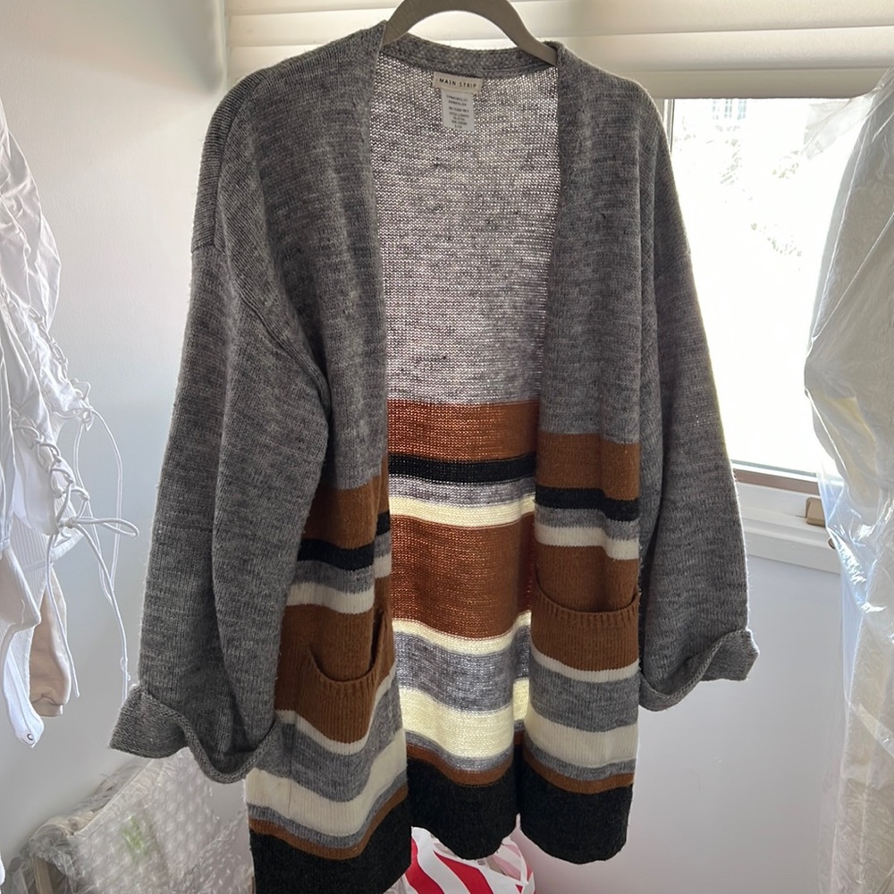 Striped Cardigan